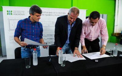 Se firma obra para Institutos de Biotecnología y Tecnología e Ingeniería