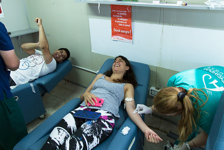 Segunda Jornada Solidaria de donación de sangre