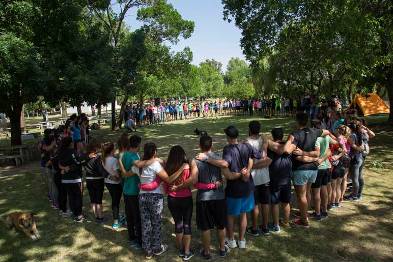 Campamento en San antonio de Areco