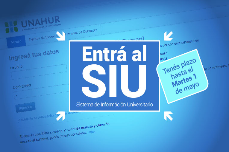 #EntráAlSIU: Últimos días