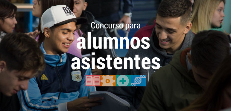 Tercera convocatoria a concurso de alumnos asistentes