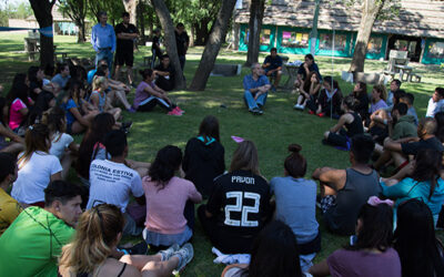 Segundo campamento de estudiantes del Profesorado en Educación Física en Areco