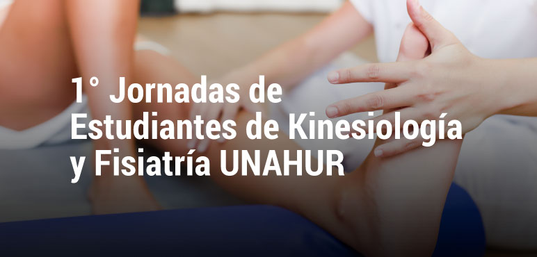 Inscripciones a las jornadas de estudiantes de Kinesiología y Fisiatría