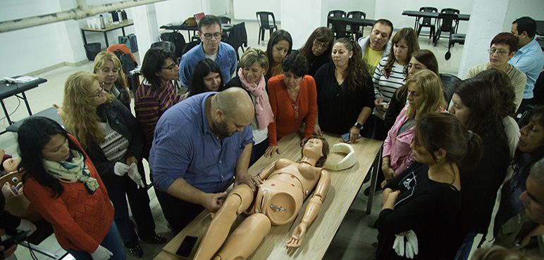 Capacitación docente para taller de biosimulación