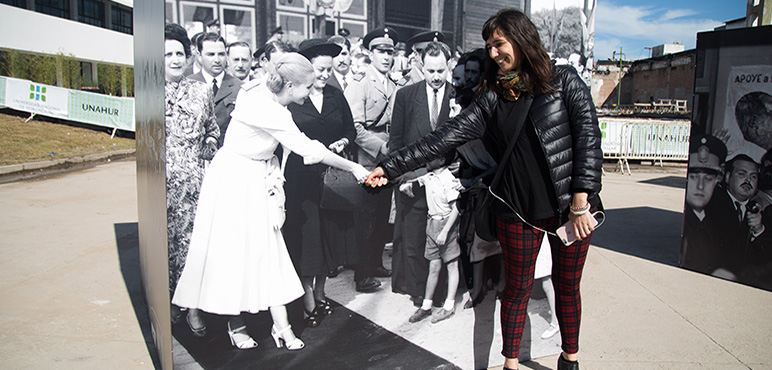 Muestra fotográfica 100 años de Evita