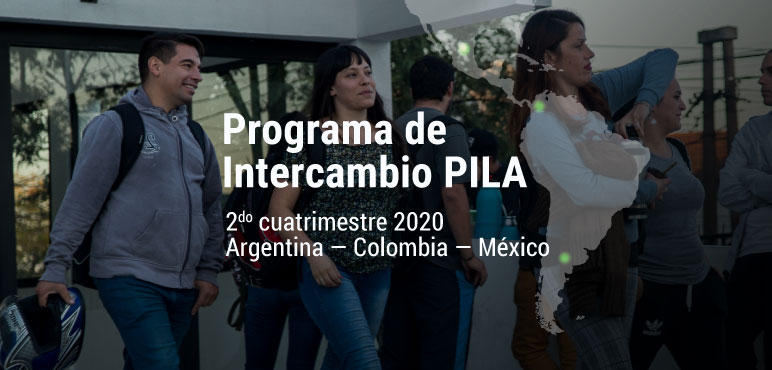 Abierta la convocatoria al programa de intercambio estudiantil PILA para el segundo semestre 2020