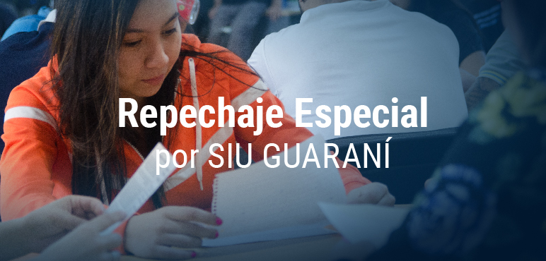 Inscripción a repechaje especial