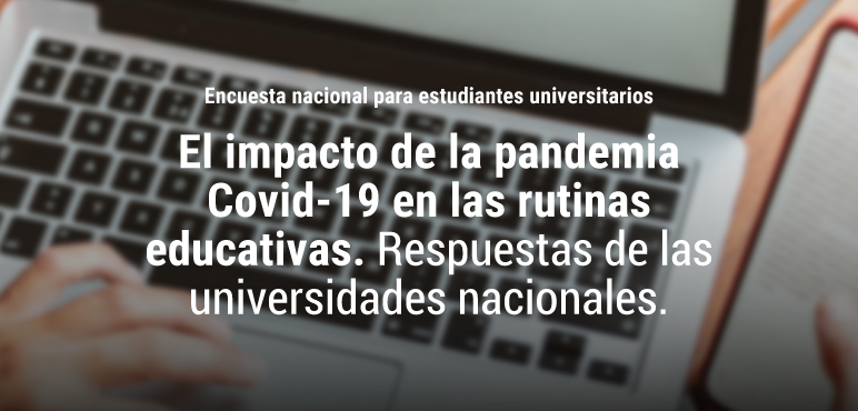 Encuesta de la Secretaría de Políticas Universitarias destinada a estudiantes