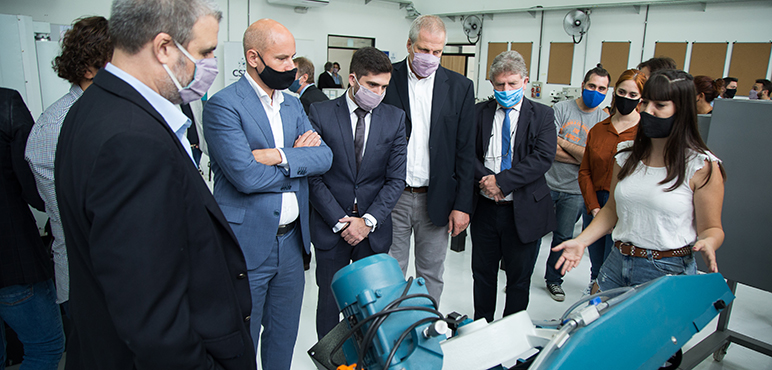 Se inauguró el Centro de Servicios de Tecnología Nuclear y Energías alternativas