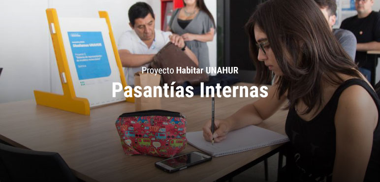 Convocatoria a pasantías internas para estudiantes de Diseño Industrial