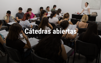 Inscripciones a Cátedras Abiertas