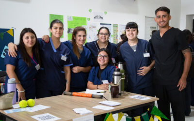 Cientos de estudiantes participaron en la Feria de Salud